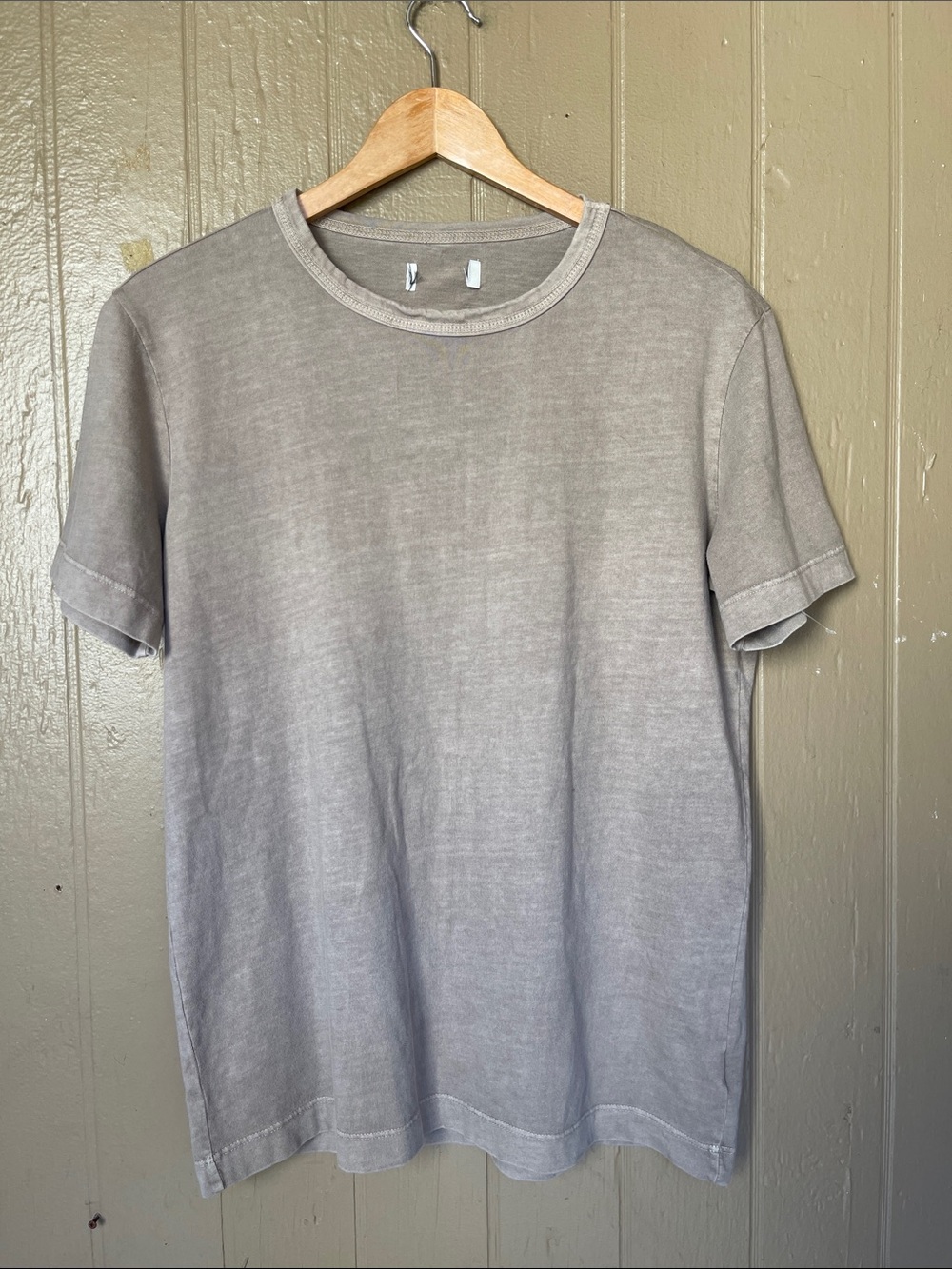 Rowan Noah Standard Cotton Tee  in Stone Size S